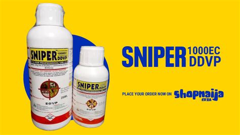 Sniper ddvp price - The best price of Sniper Ddvp - 100 Ml - 1 Carton by Konga in Nigeria is 36,600 NGN. Available payment methods are. Cash on DeliveryE-Payment. The first appearance of this product was on Apr 06, 2018. 